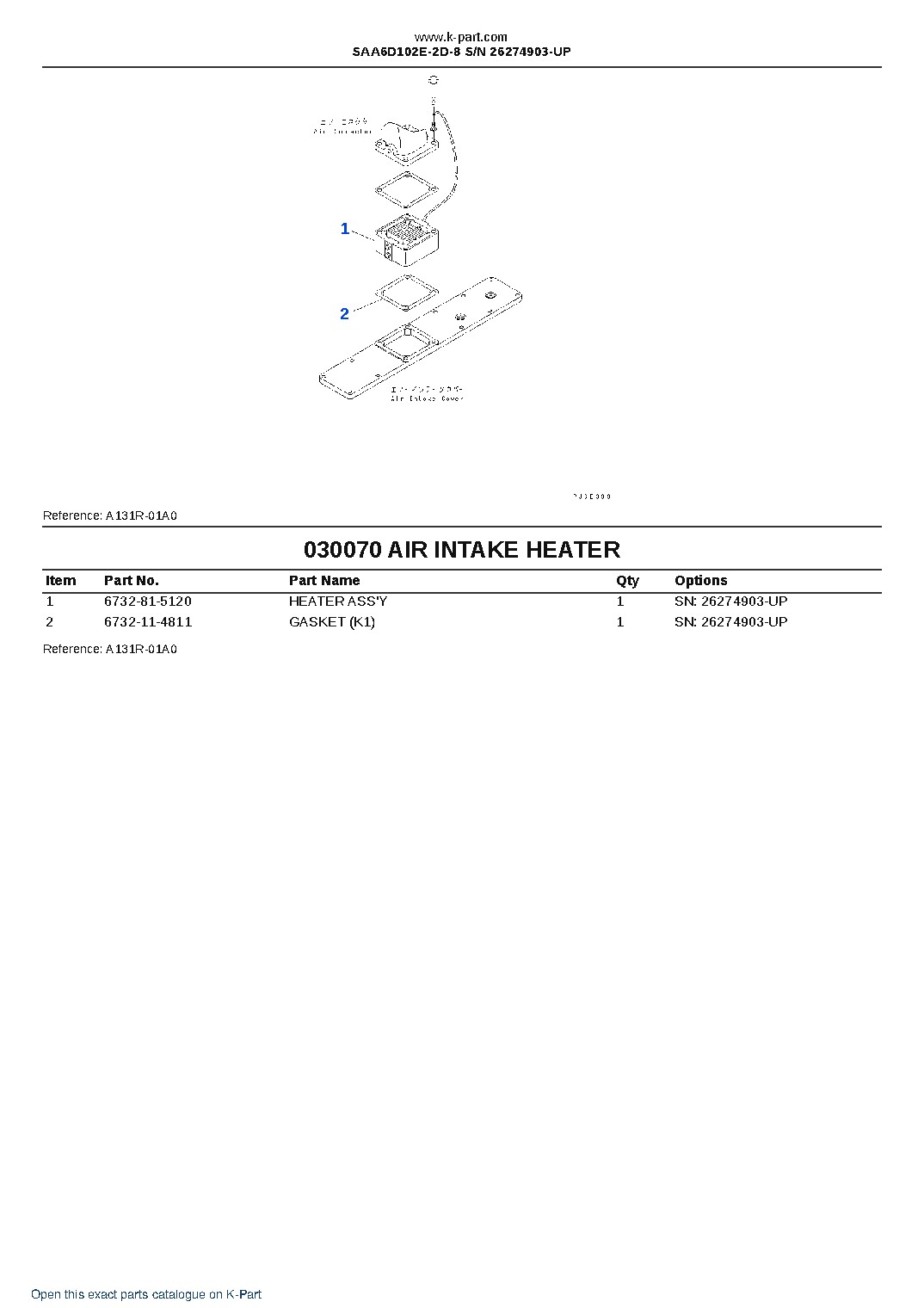 SAA6D102E-2D-8 S/N 26274903-UP – sample page 7 SAA6D102E-2D-8 S/N 26274903-UP – sample page 7