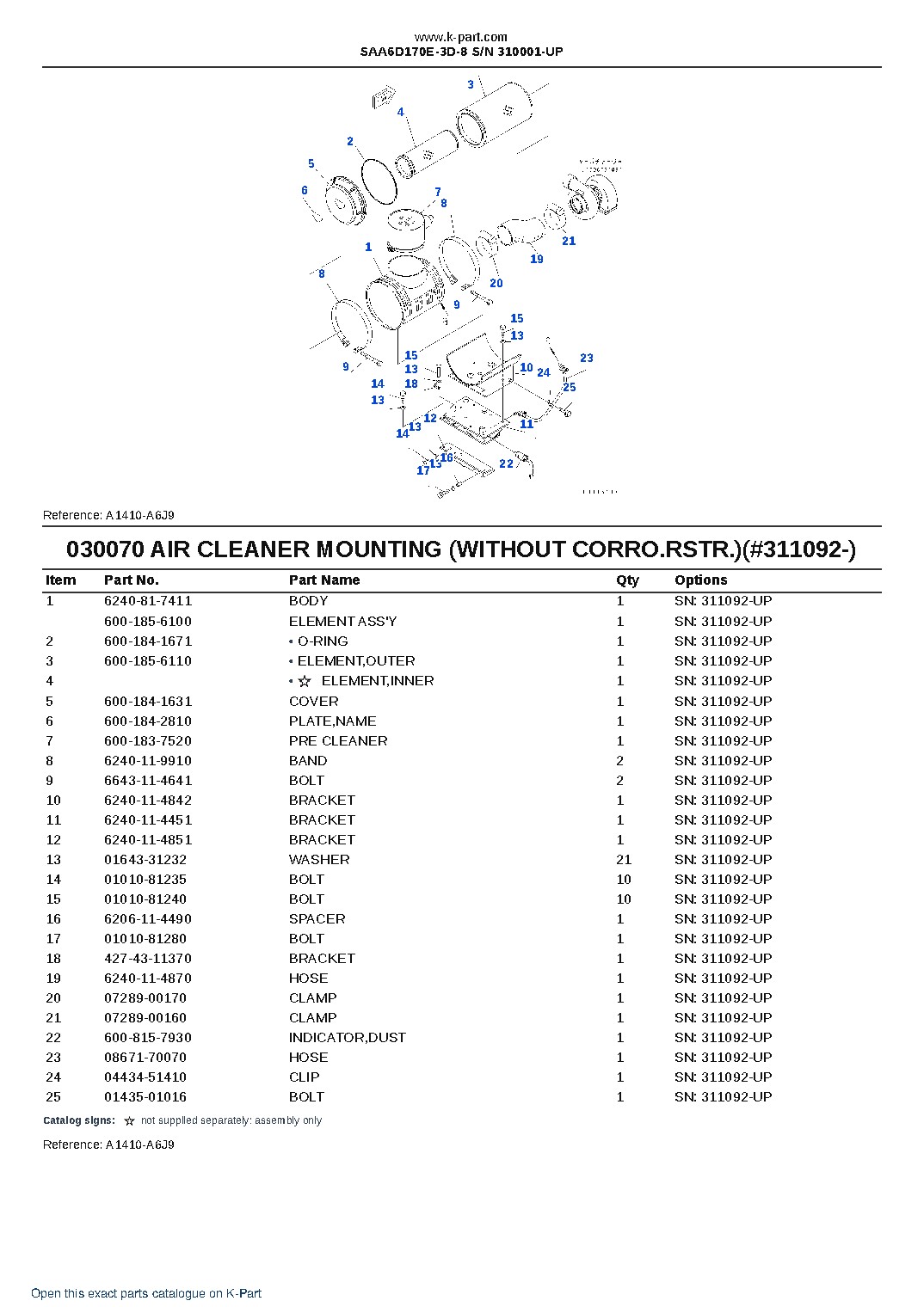 SAA6D170E-3D-8 S/N 310001-UP – sample page 10 SAA6D170E-3D-8 S/N 310001-UP – sample page 10