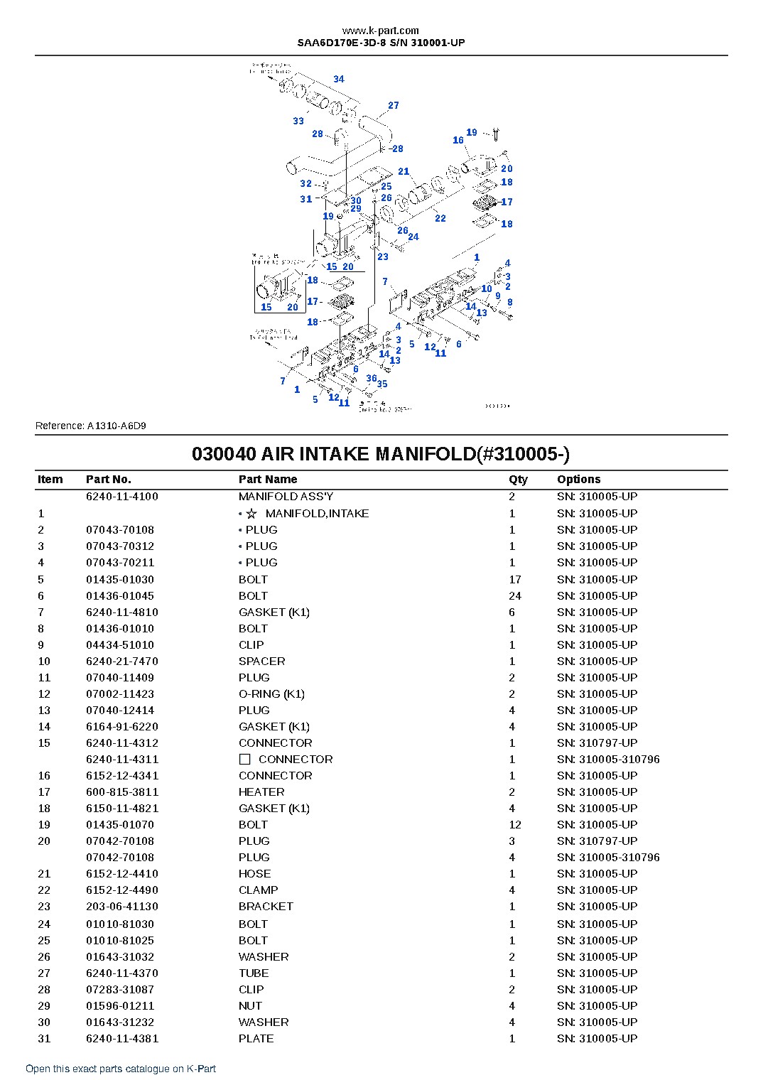 SAA6D170E-3D-8 S/N 310001-UP – sample page 5 SAA6D170E-3D-8 S/N 310001-UP – sample page 5