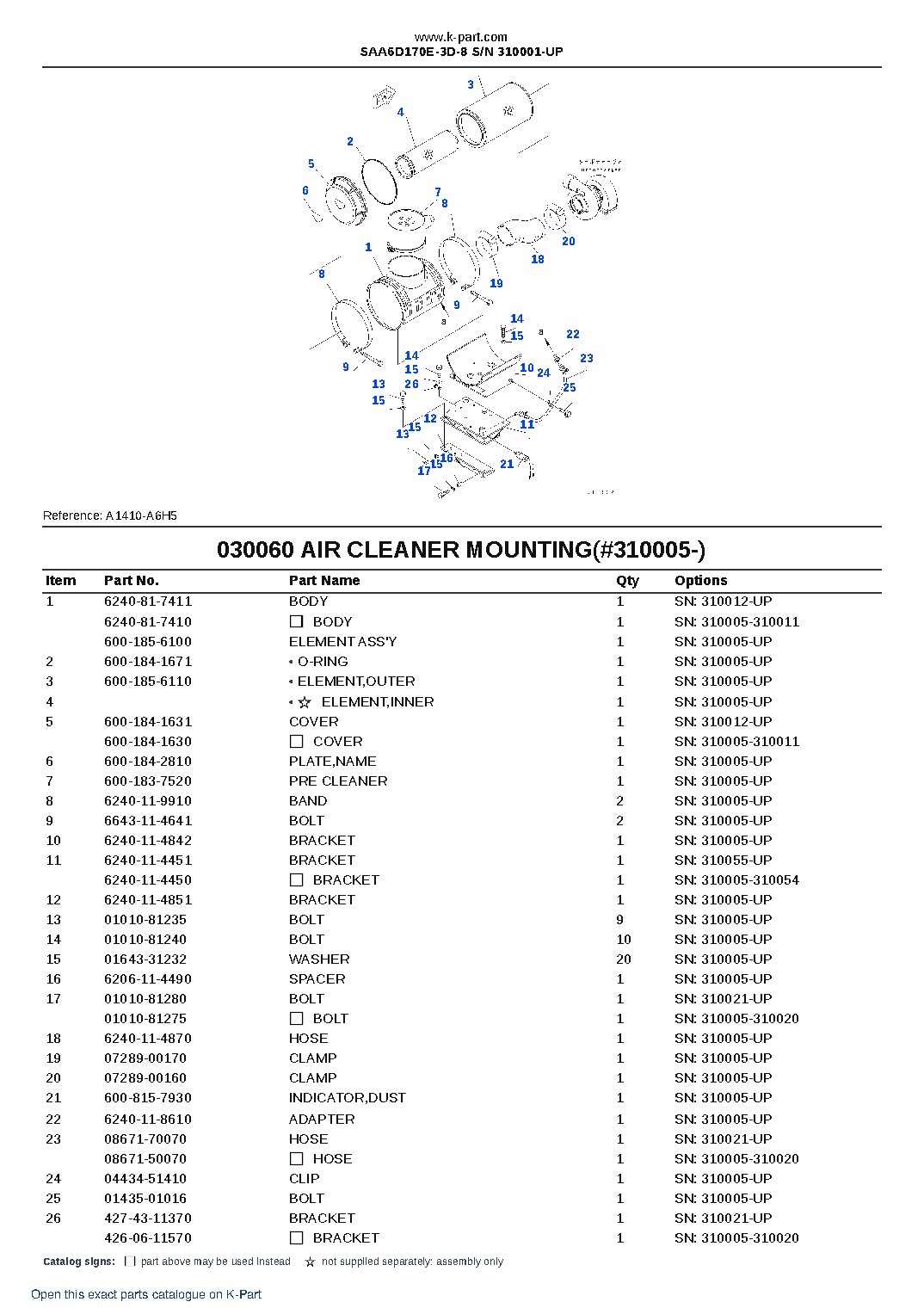 SAA6D170E-3D-8 S/N 310001-UP – sample page 8 SAA6D170E-3D-8 S/N 310001-UP – sample page 8