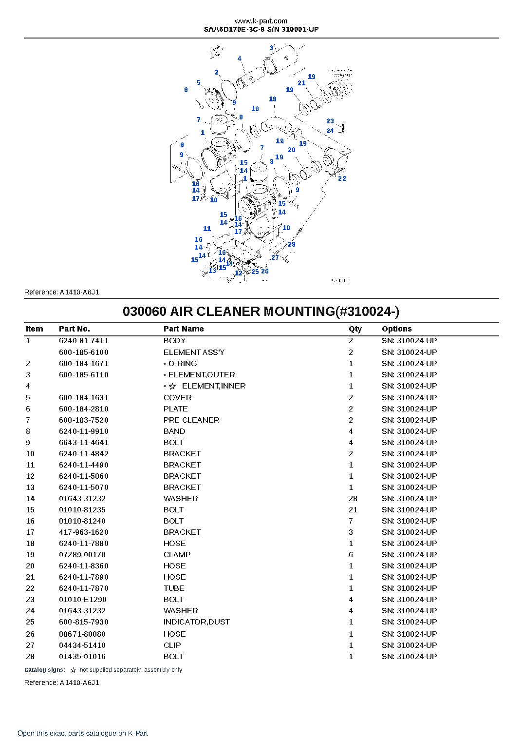 SAA6D170E-3C-8 S/N 310001-UP – sample page 8