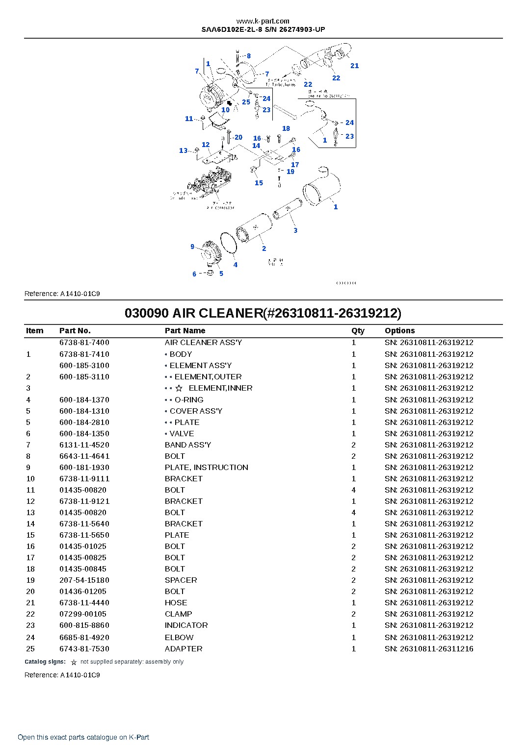 SAA6D102E-2L-8 S/N 26274903-UP – sample page 9