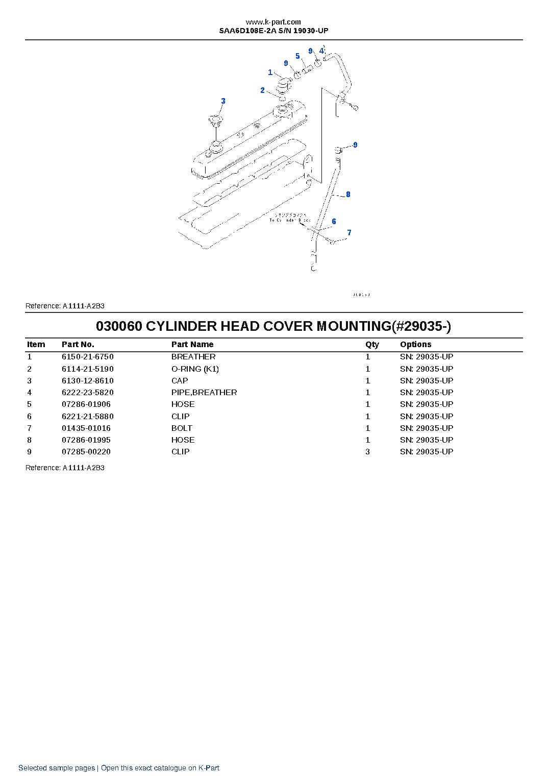 SAA6D108E-2A S/N 19030-UP – sample page 7