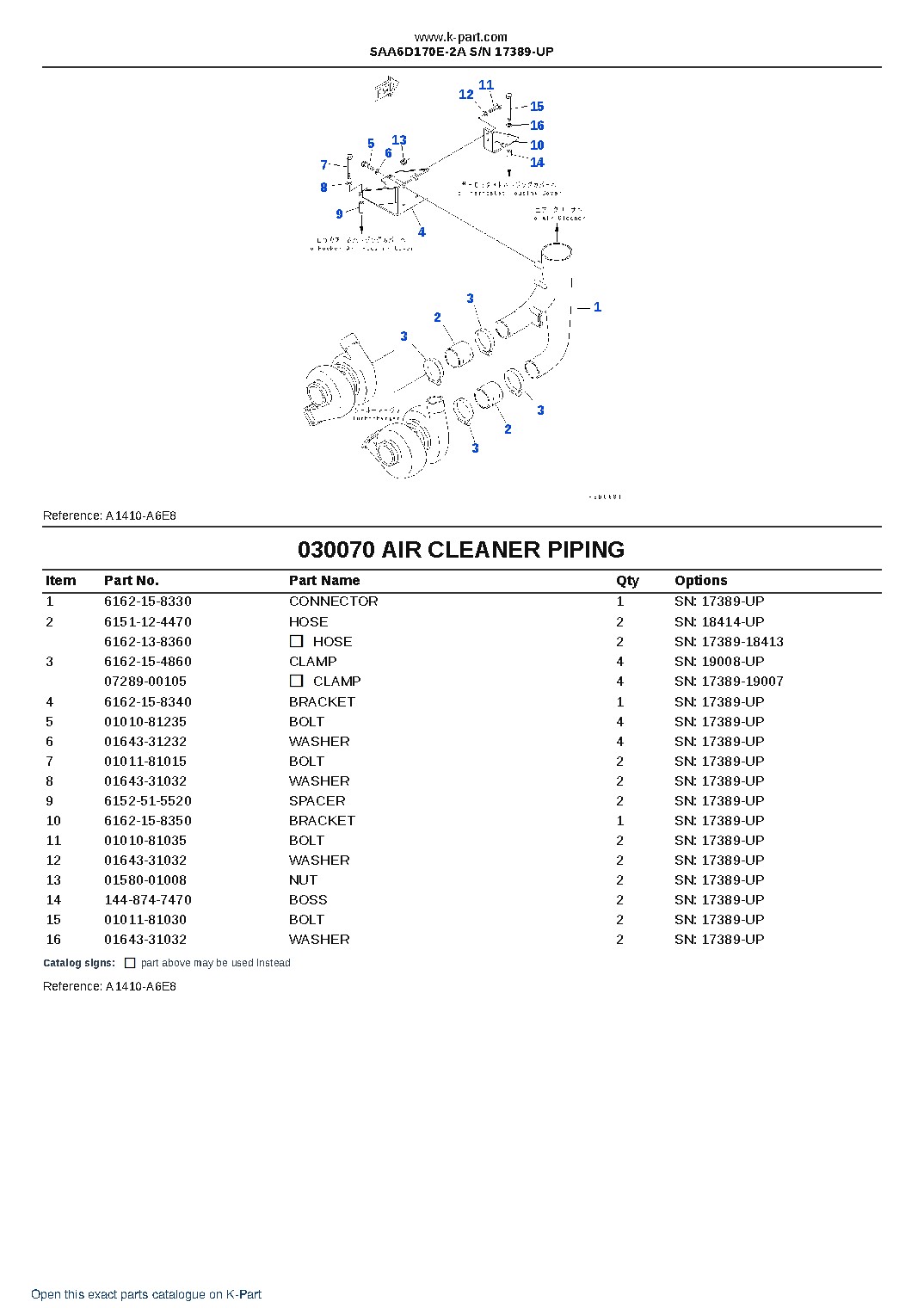 SAA6D170E-2A S/N 17389-UP – sample page 9 SAA6D170E-2A S/N 17389-UP – sample page 9