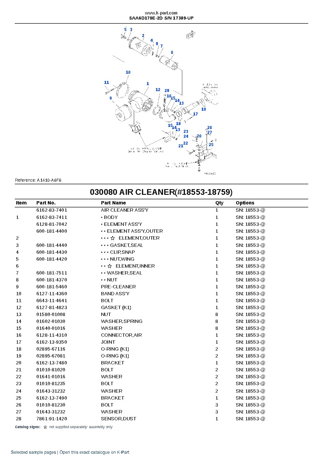 SAA6D170E-2D S/N 17389-UP – sample page 9