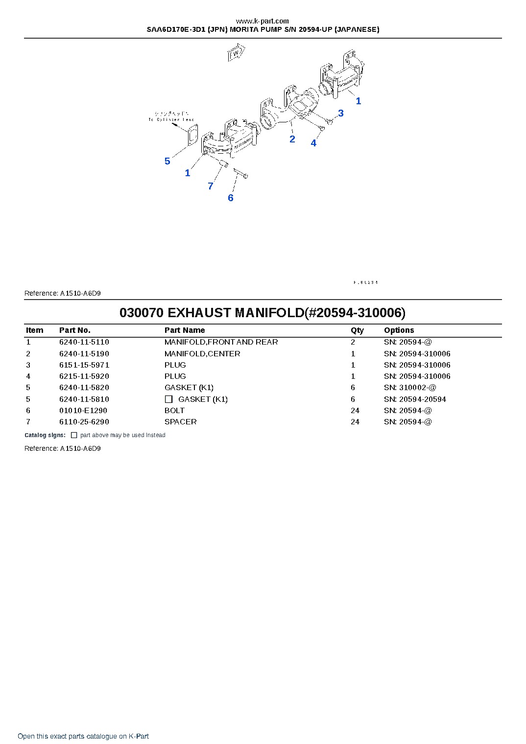SAA6D170E-3D1 (JPN) MORITA PUMP S/N 20594-UP (JAPANESE) – sample page 9 SAA6D170E-3D1 (JPN) MORITA PUMP S/N 20594-UP (JAPANESE) – sample page 9