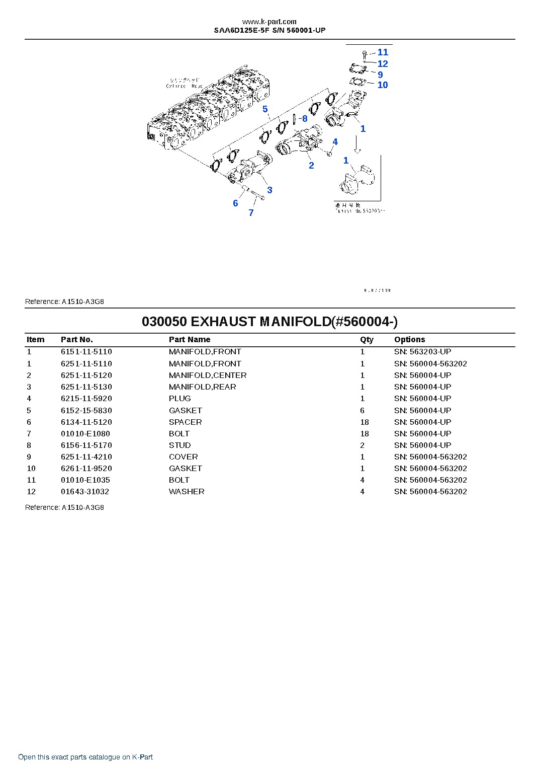 SAA6D125E-5F S/N 560001-UP – sample page 7 SAA6D125E-5F S/N 560001-UP – sample page 7
