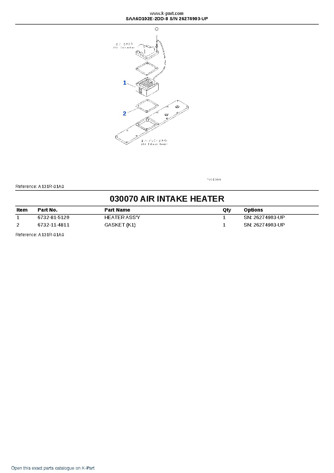 SAA6D102E-2DD-8 S/N 26274903-UP – sample page 7 SAA6D102E-2DD-8 S/N 26274903-UP – sample page 7