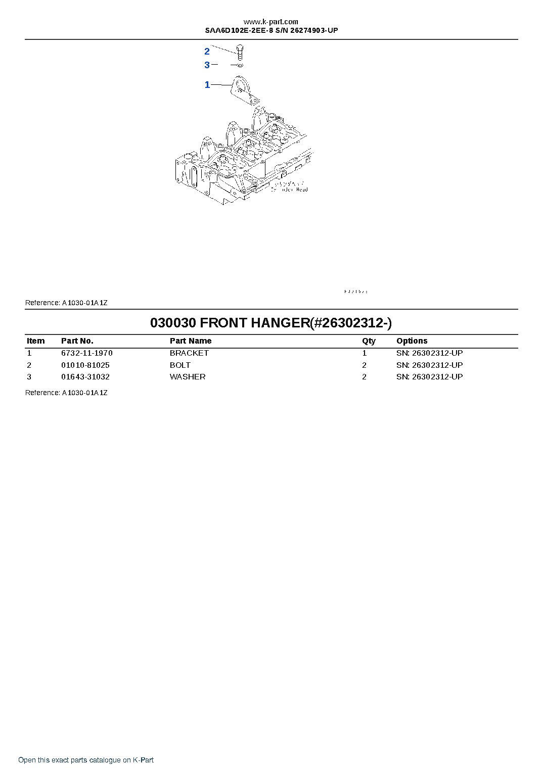 SAA6D102E-2EE-8 S/N 26274903-UP – sample page 4 SAA6D102E-2EE-8 S/N 26274903-UP – sample page 4