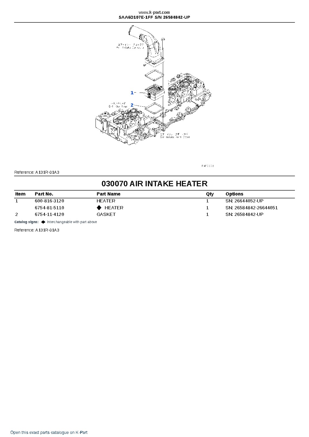 SAA6D107E-1FF S/N 26584842-UP – sample page 8 SAA6D107E-1FF S/N 26584842-UP – sample page 8