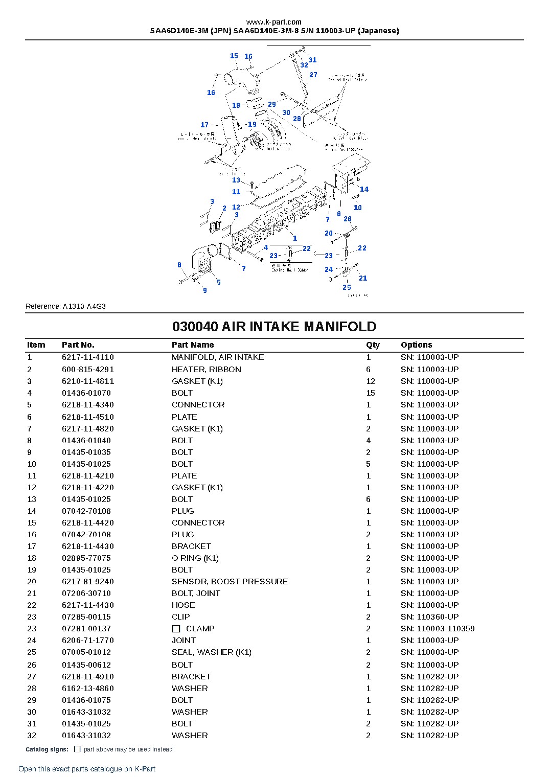 SAA6D140E-3M (JPN) SAA6D140E-3M-8 S/N 110003-UP (Japanese) – sample page 5 SAA6D140E-3M (JPN) SAA6D140E-3M-8 S/N 110003-UP (Japanese) – sample page 5