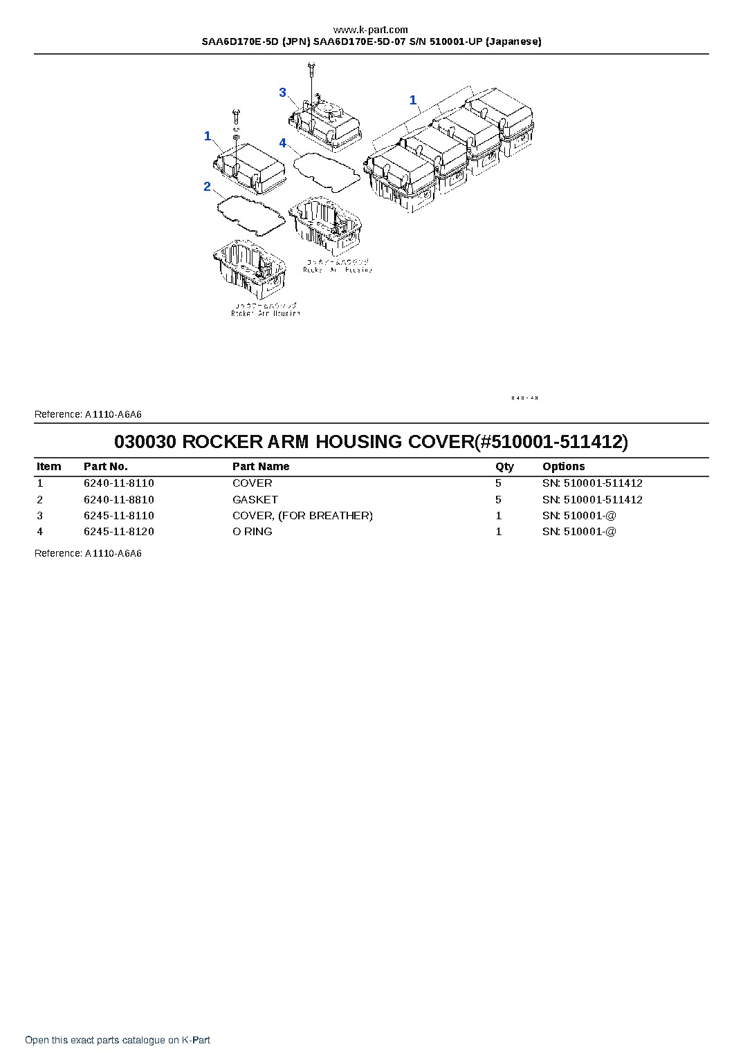 SAA6D170E-5D (JPN) SAA6D170E-5D-07 S/N 510001-UP (Japanese) – sample page 4