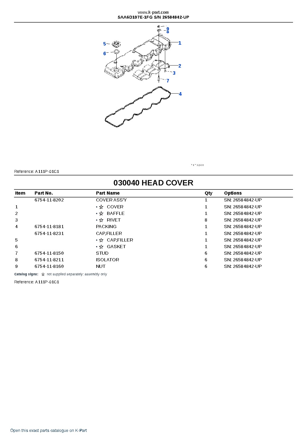 SAA6D107E-1FG S/N 26584842-UP – sample page 5 SAA6D107E-1FG S/N 26584842-UP – sample page 5