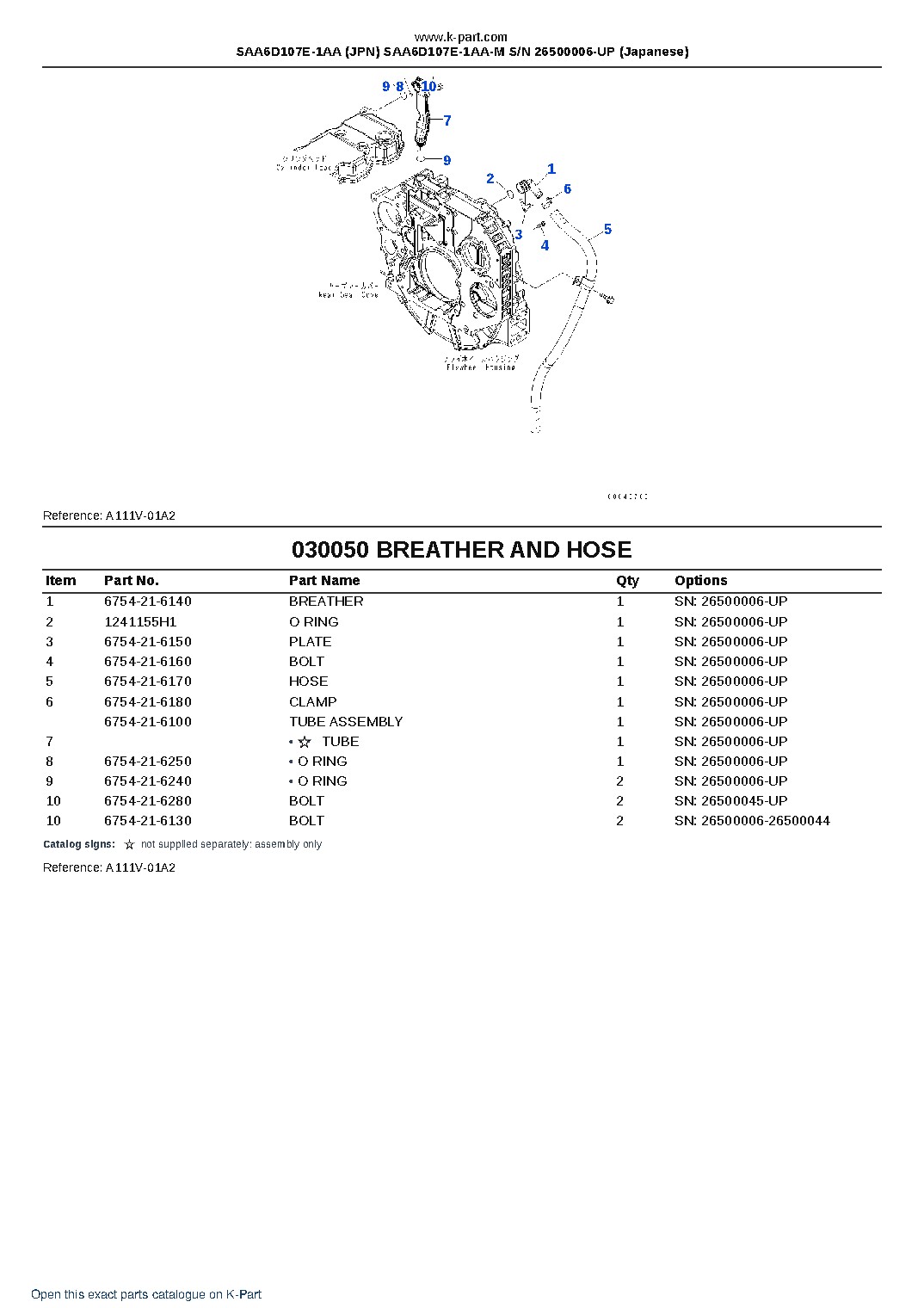 SAA6D107E-1AA (JPN) SAA6D107E-1AA-M S/N 26500006-UP (Japanese) – sample page 6