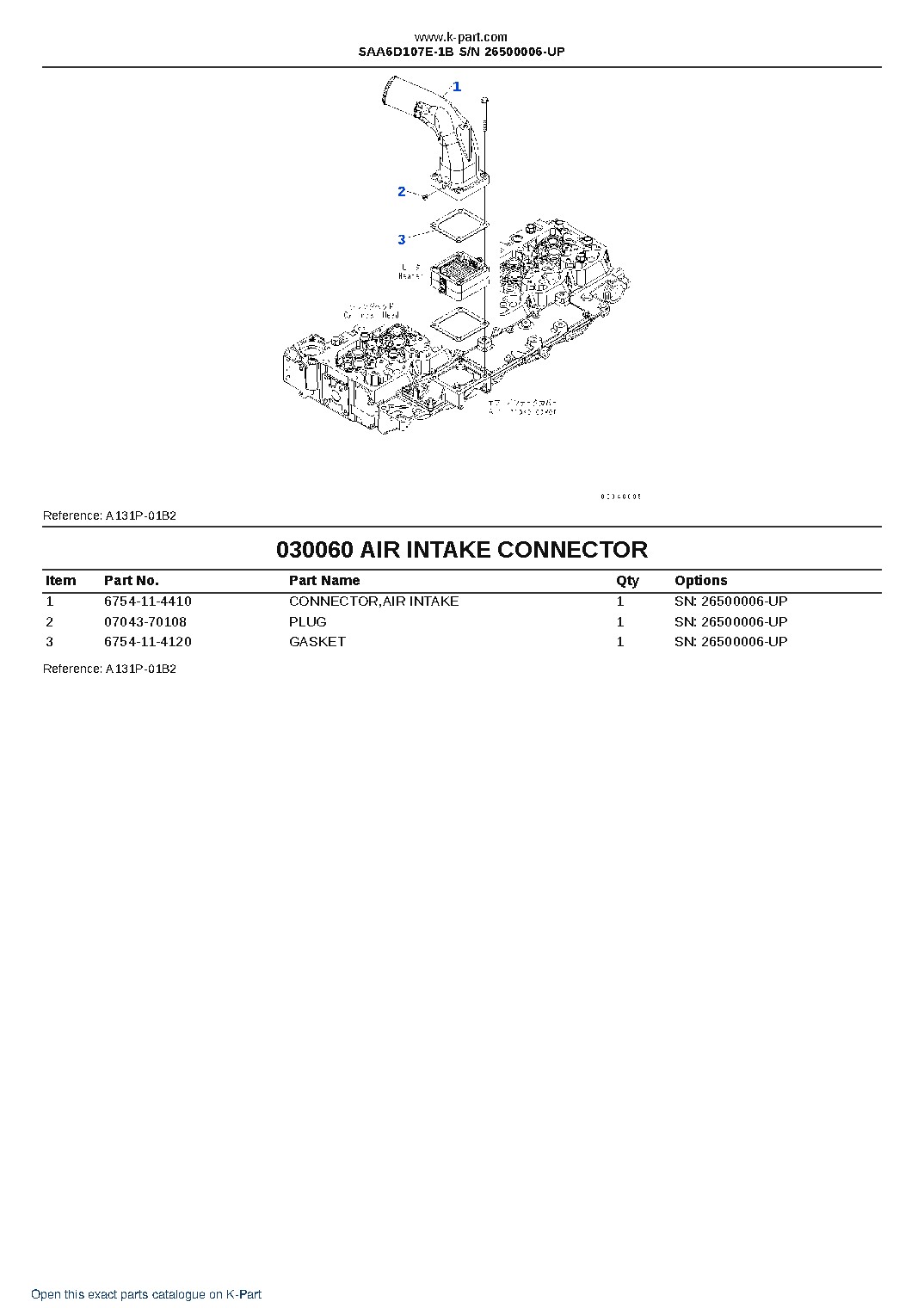 SAA6D107E-1B S/N 26500006-UP – sample page 7 SAA6D107E-1B S/N 26500006-UP – sample page 7