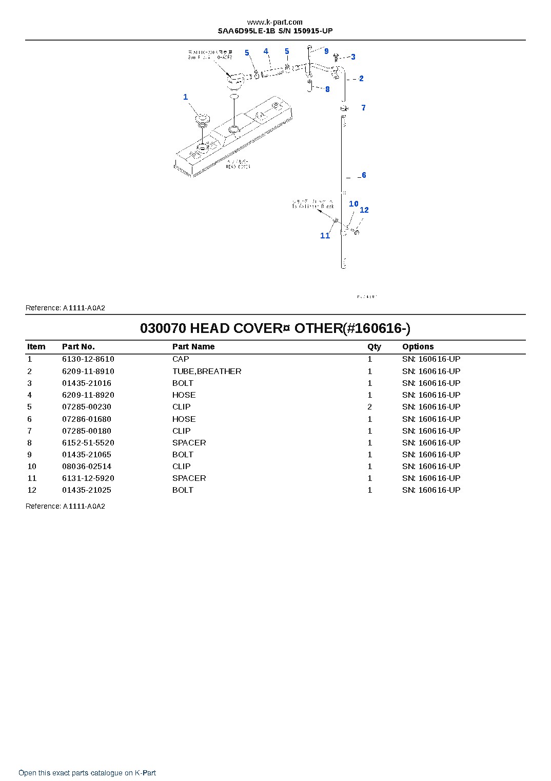 SAA6D95LE-1B S/N 150915-UP – sample page 7 SAA6D95LE-1B S/N 150915-UP – sample page 7