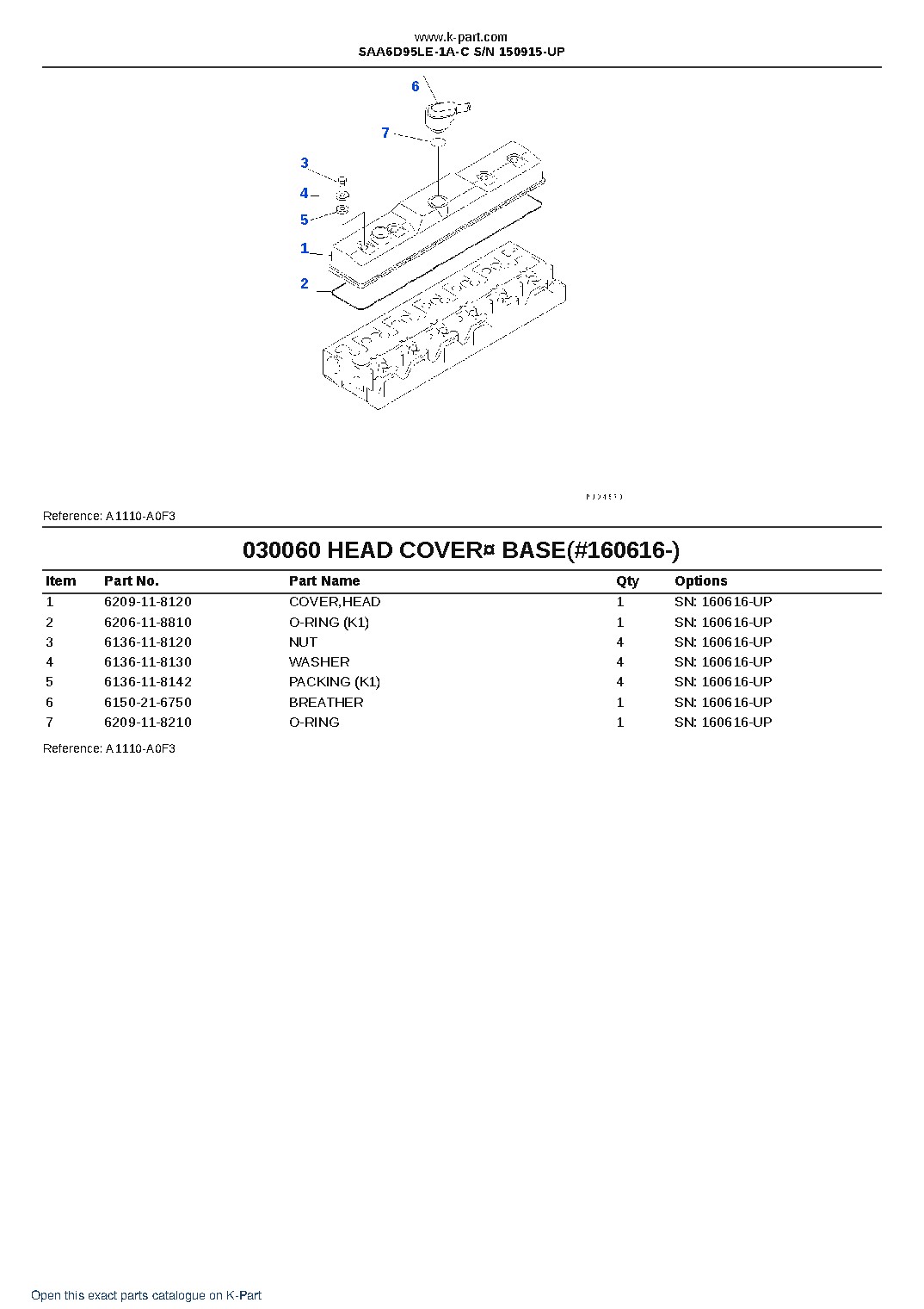 SAA6D95LE-1A-C S/N 150915-UP – sample page 6 SAA6D95LE-1A-C S/N 150915-UP – sample page 6