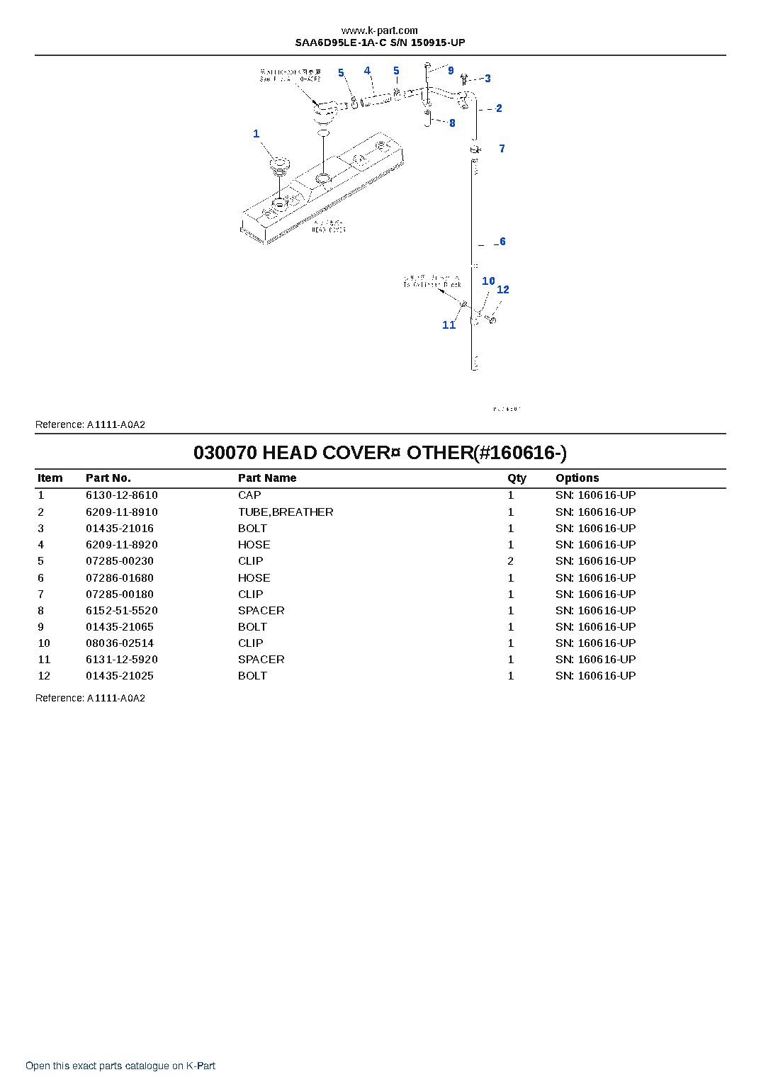 SAA6D95LE-1A-C S/N 150915-UP – sample page 7 SAA6D95LE-1A-C S/N 150915-UP – sample page 7