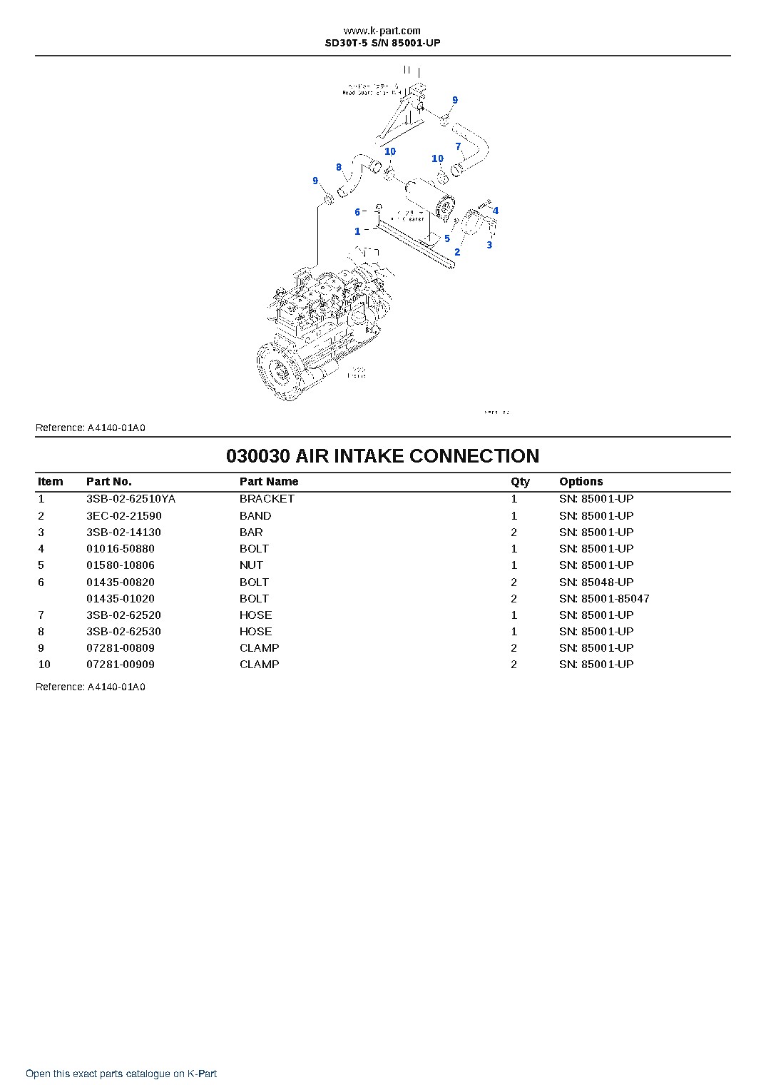 SD30T-5 S/N 85001-UP – sample page 3