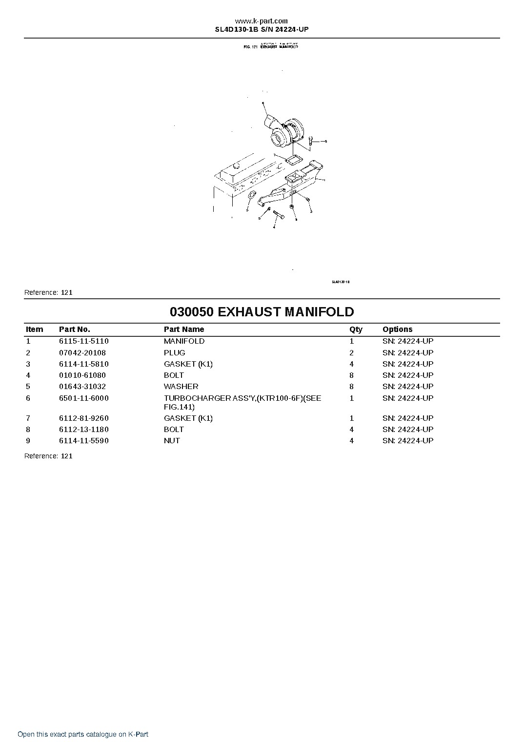 SL4D130-1B S/N 24224-UP – sample page 6 SL4D130-1B S/N 24224-UP – sample page 6