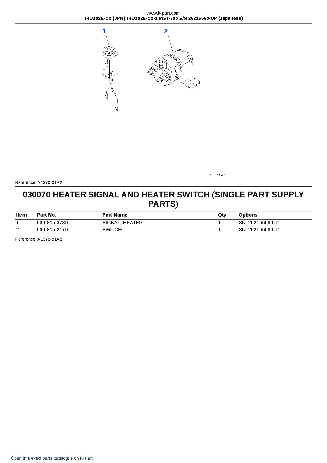 T4D102E-C2 (JPN) T4D102E-C2-1 MST-700 S/N 26216660-UP (Japanese) – sample page 7
