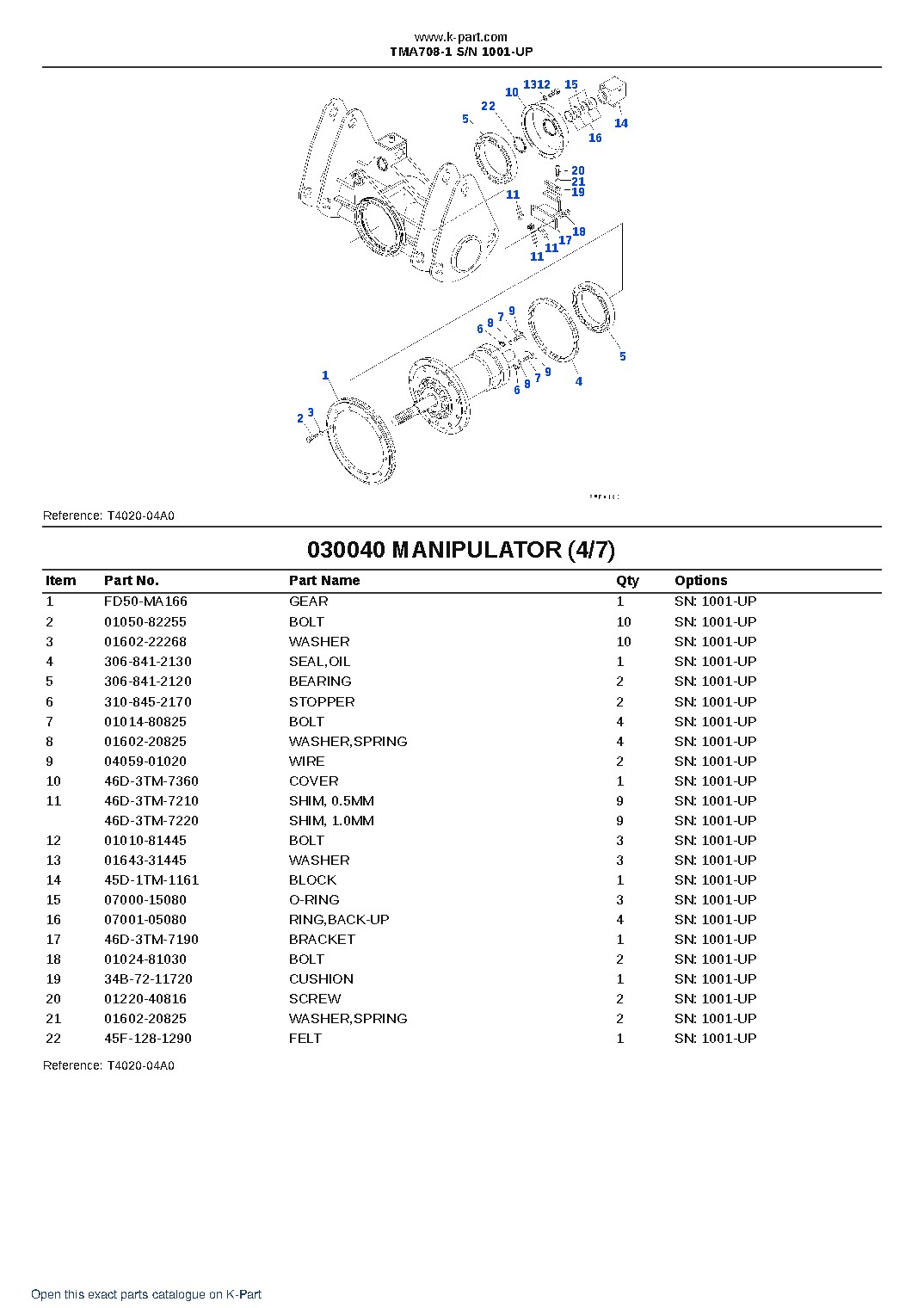 TMA708-1 S/N 1001-UP – sample page 4