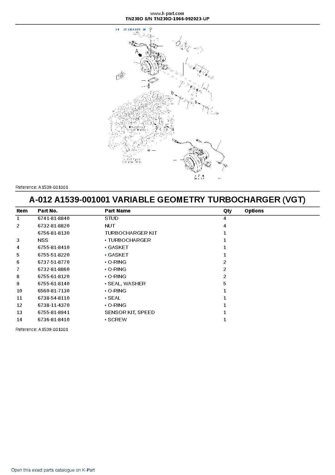 TN230D S/N TN230D-1066-092023-UP – sample page 6 TN230D S/N TN230D-1066-092023-UP – sample page 6