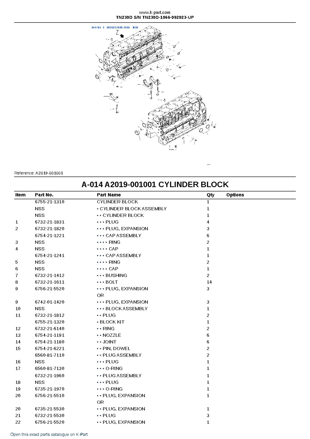 TN230D S/N TN230D-1066-092023-UP – sample page 7 TN230D S/N TN230D-1066-092023-UP – sample page 7