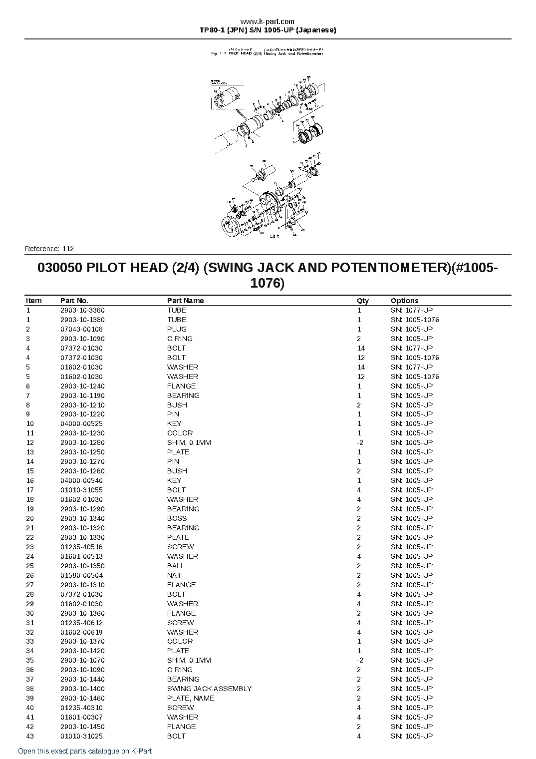 TP80-1 (JPN) S/N 1005-UP (Japanese) – sample page 9 TP80-1 (JPN) S/N 1005-UP (Japanese) – sample page 9