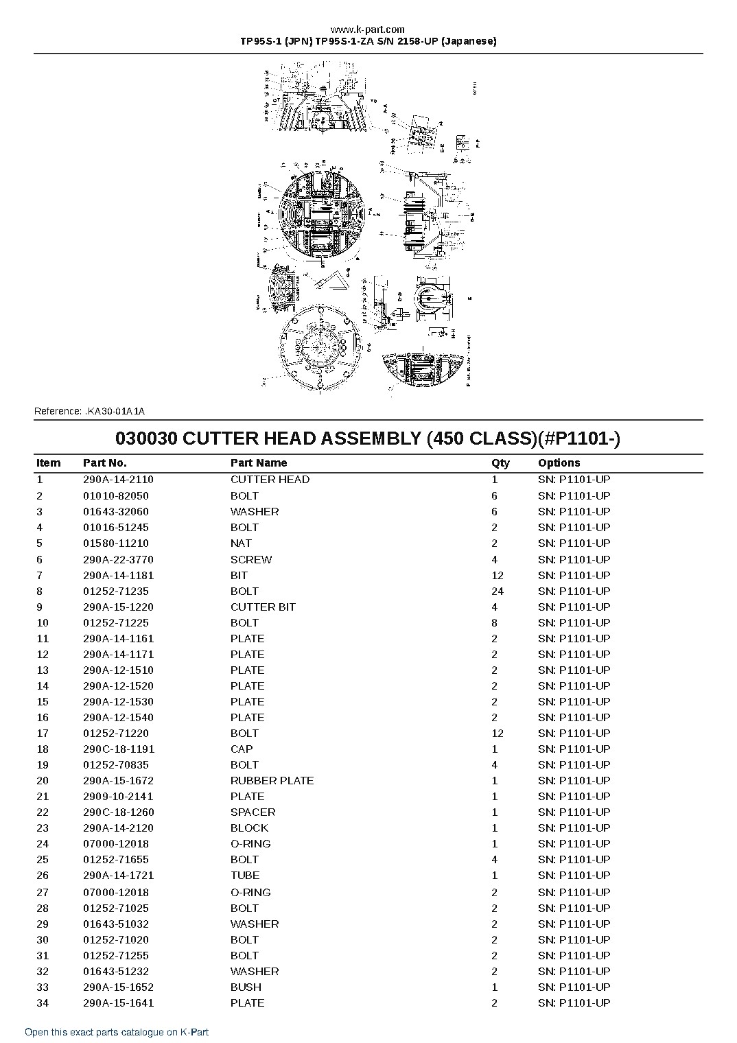 TP95S-1 (JPN) TP95S-1-ZA S/N 2158-UP (Japanese) – sample page 4 TP95S-1 (JPN) TP95S-1-ZA S/N 2158-UP (Japanese) – sample page 4