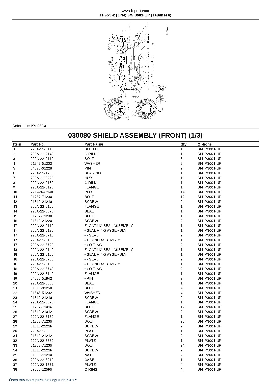 TP95S-2 (JPN) S/N 3001-UP (Japanese) – sample page 10 TP95S-2 (JPN) S/N 3001-UP (Japanese) – sample page 10