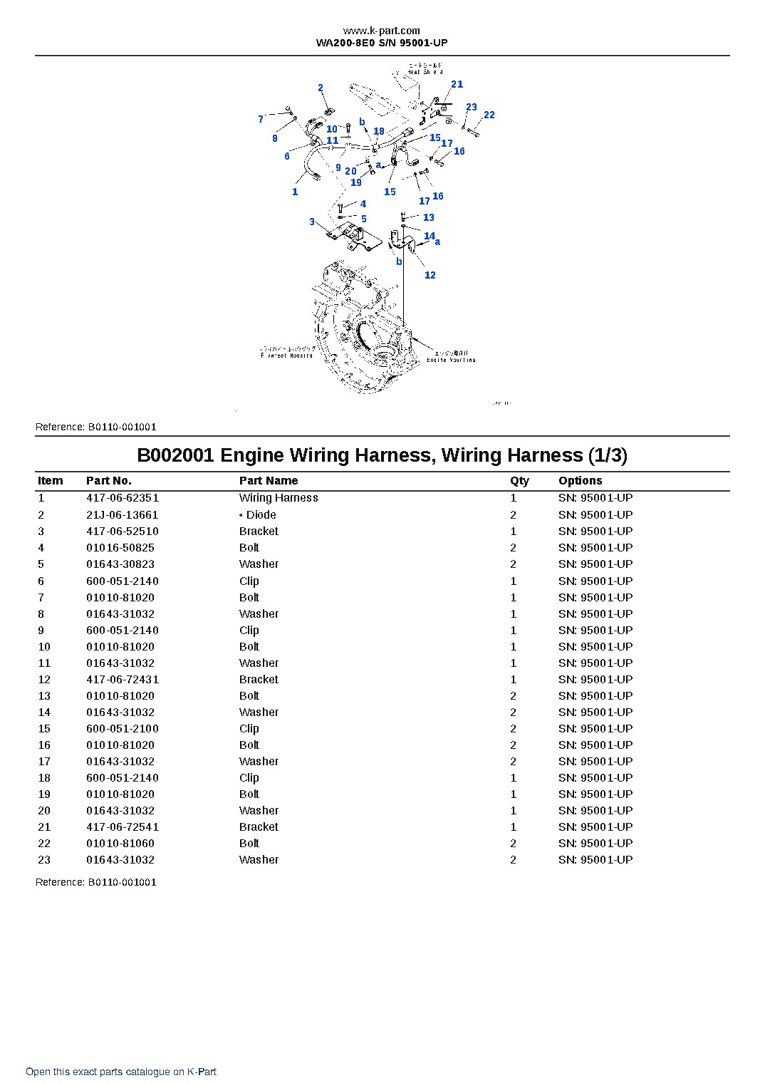 WA200-8E0 S/N 95001-UP – sample page 2
