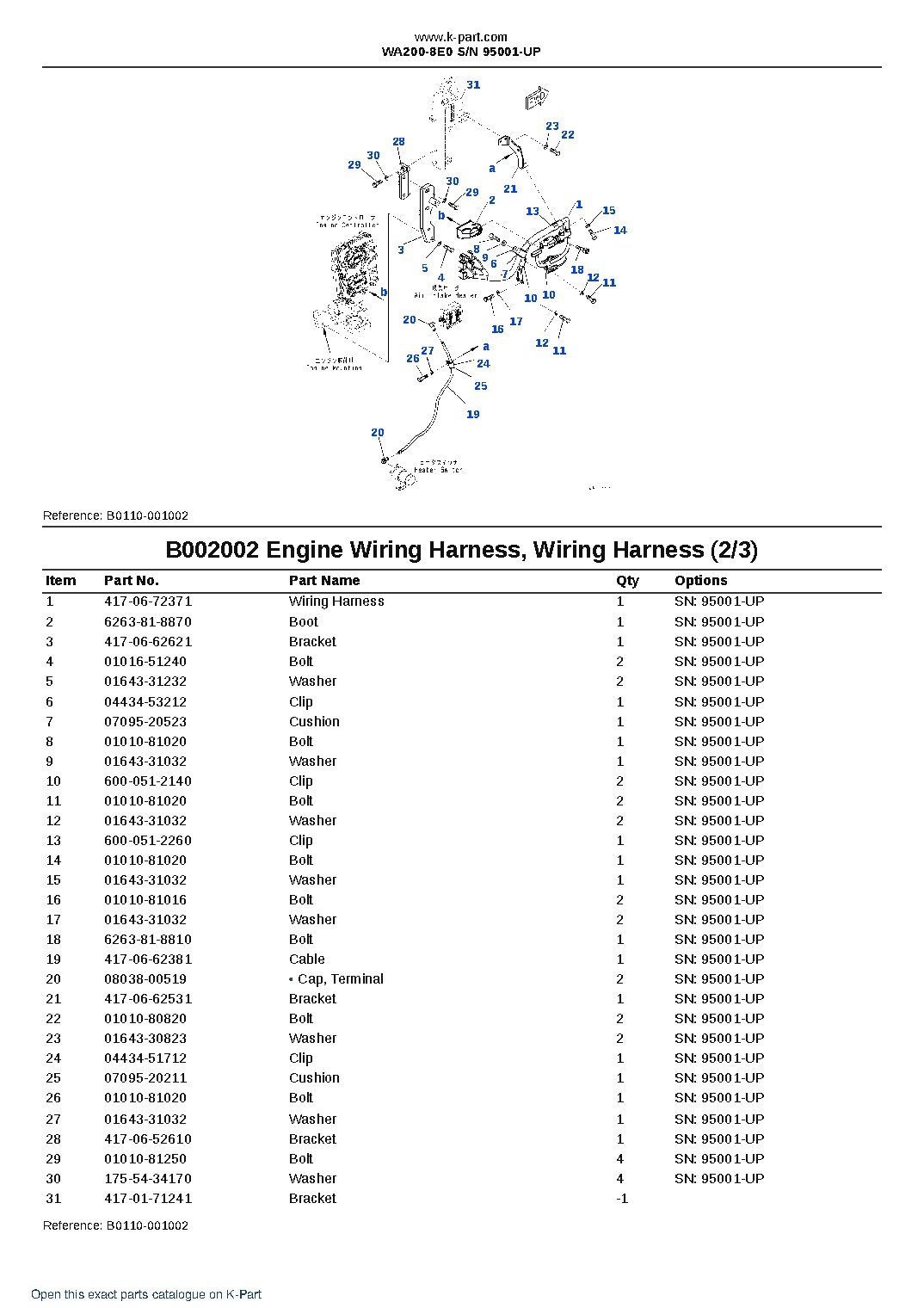 WA200-8E0 S/N 95001-UP – sample page 3