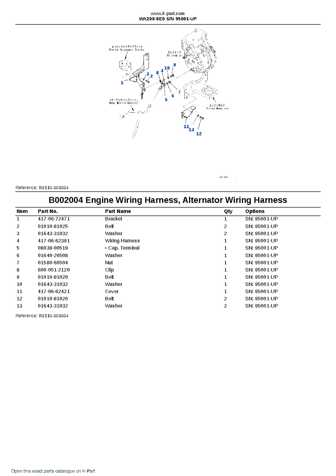 WA200-8E0 S/N 95001-UP – sample page 6