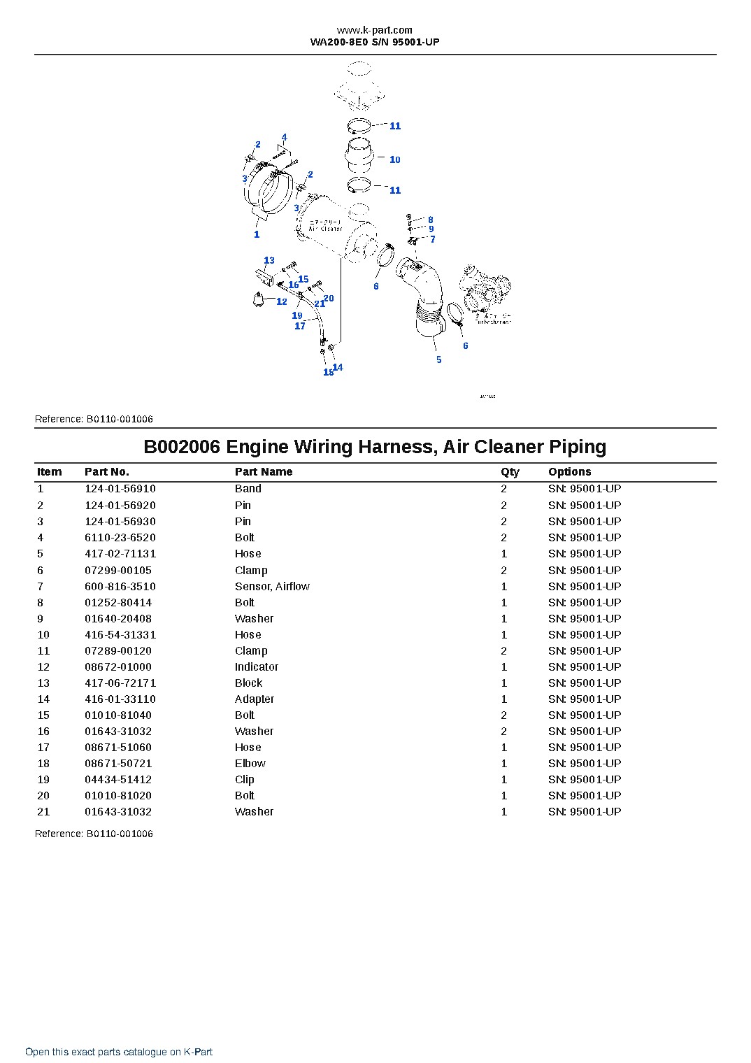 WA200-8E0 S/N 95001-UP – sample page 8