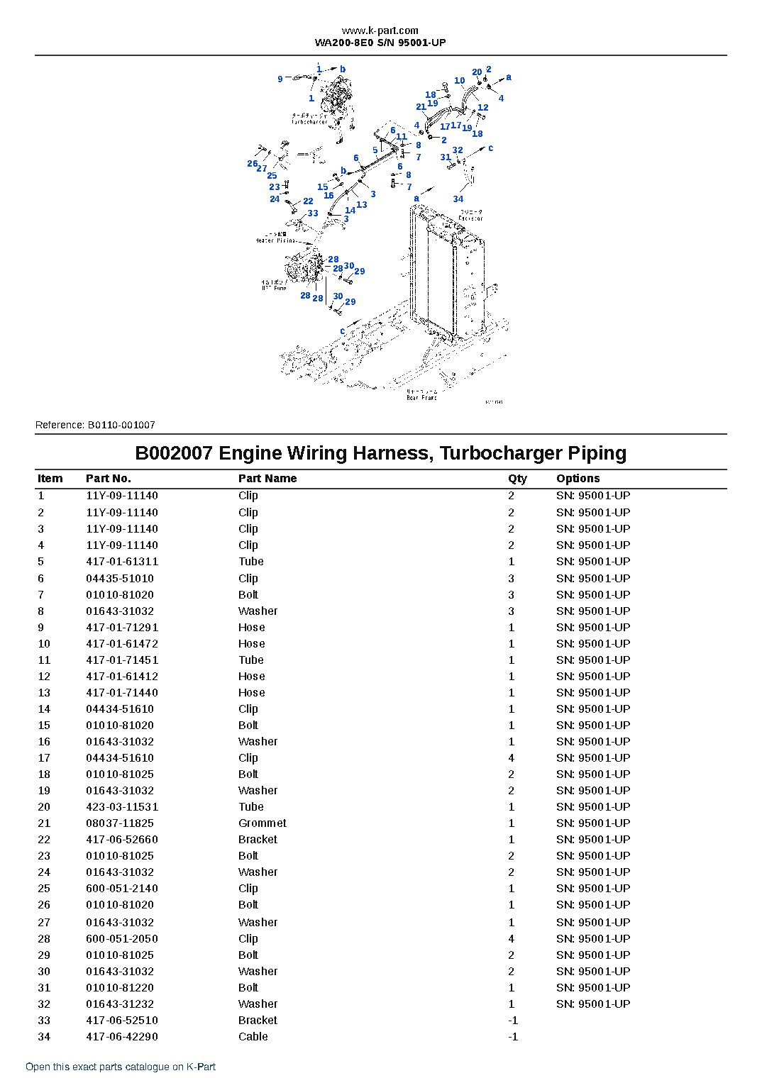 WA200-8E0 S/N 95001-UP – sample page 9