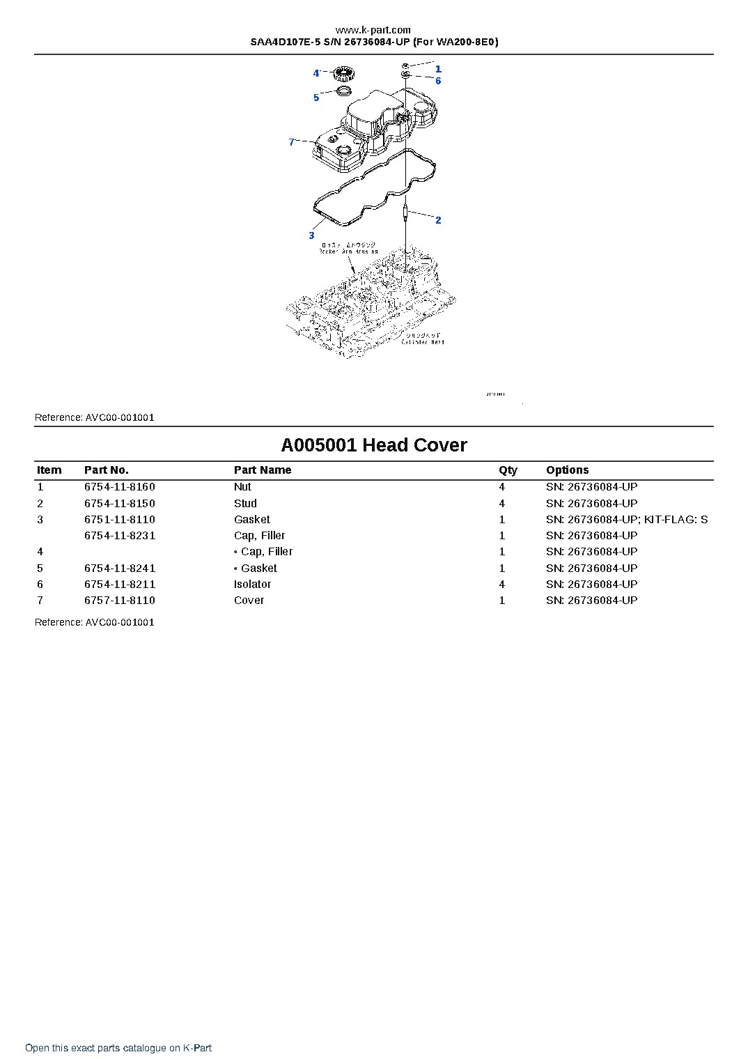 SAA4D107E-5 S/N 26736084-UP (For WA200-8E0) – sample page 5