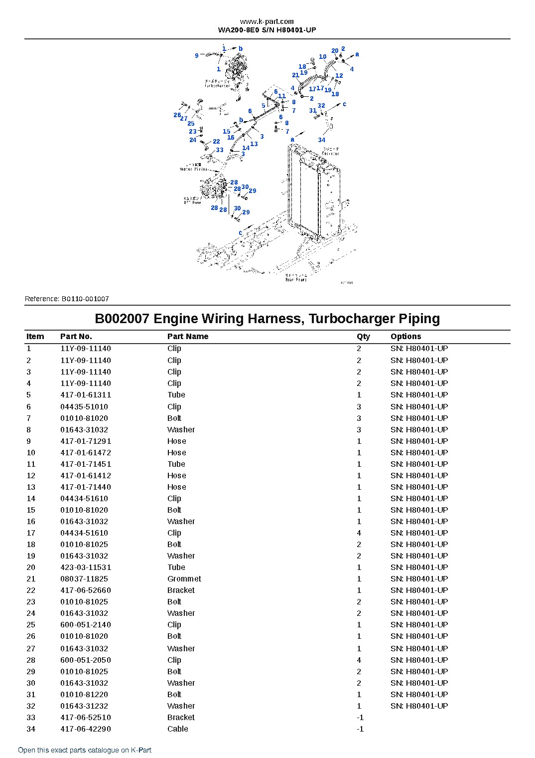 WA200-8E0 S/N H80401-UP – sample page 9