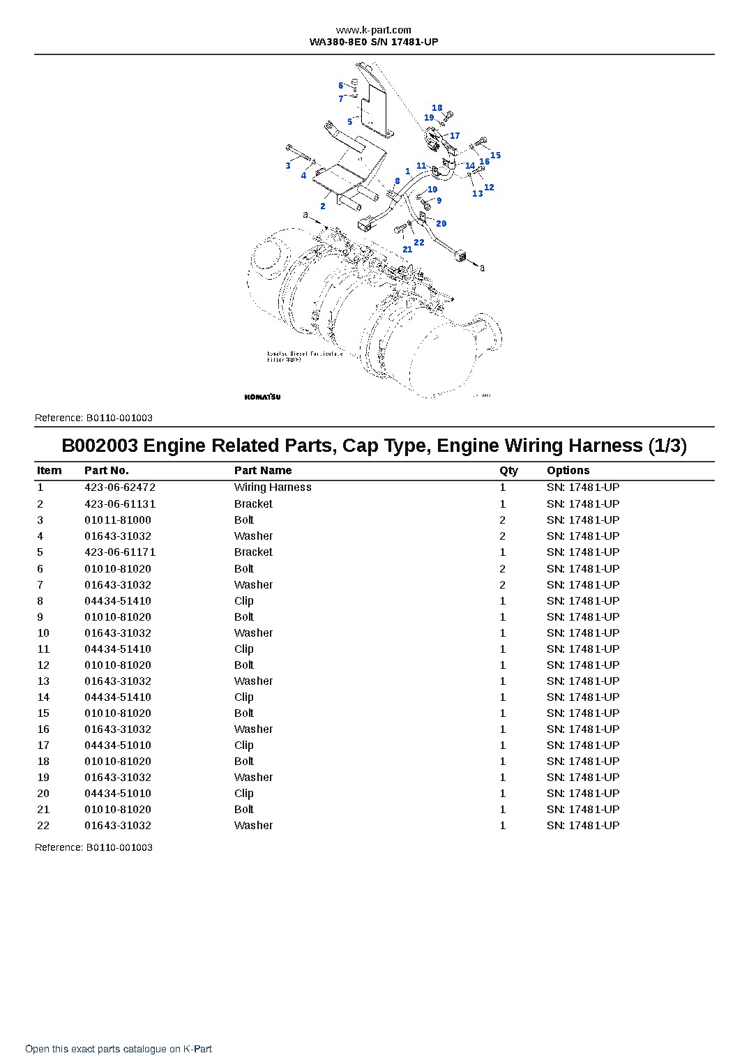WA380-8E0 S/N 17481-UP – sample page 4