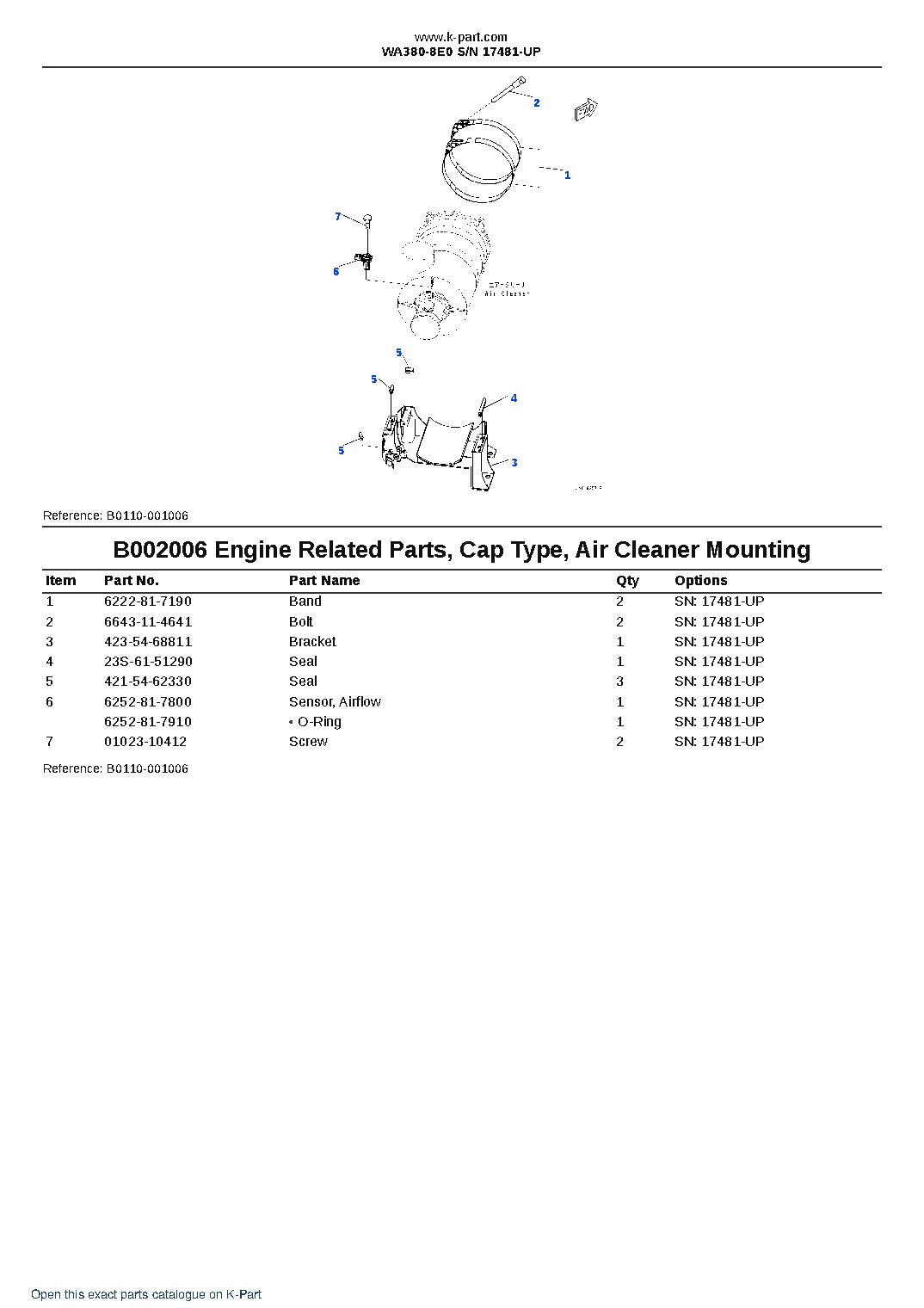 WA380-8E0 S/N 17481-UP – sample page 8