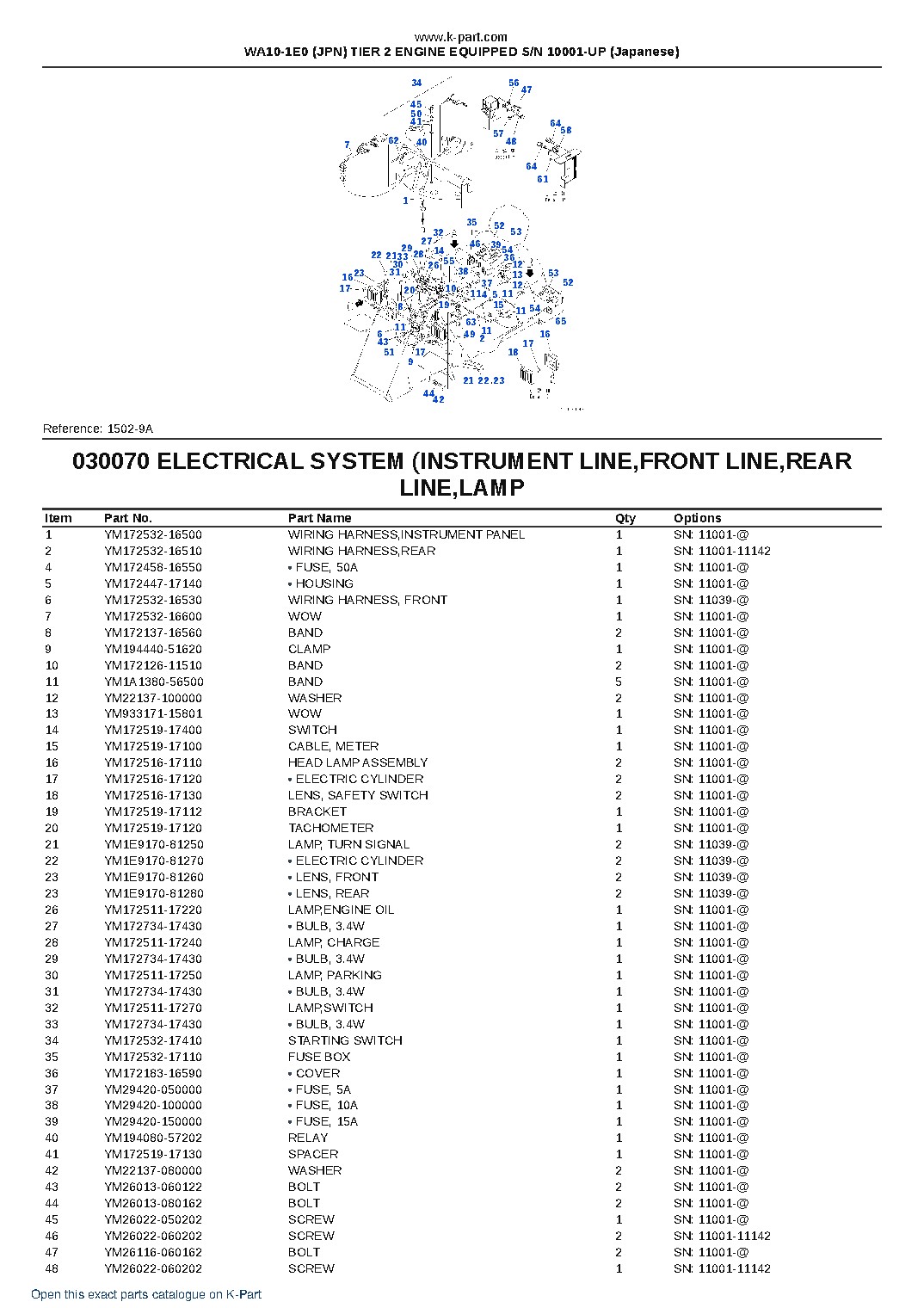 WA10-1E0 (JPN) TIER 2 ENGINE EQUIPPED S/N 10001-UP (Japanese) – sample page 10
