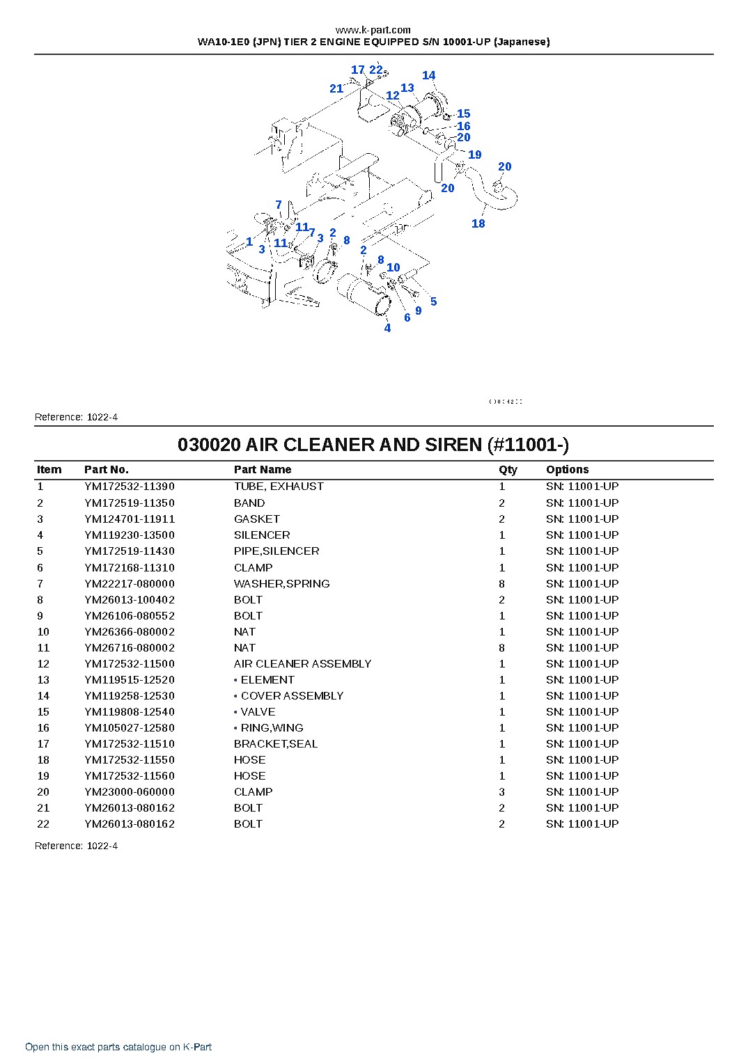 WA10-1E0 (JPN) TIER 2 ENGINE EQUIPPED S/N 10001-UP (Japanese) – sample page 3