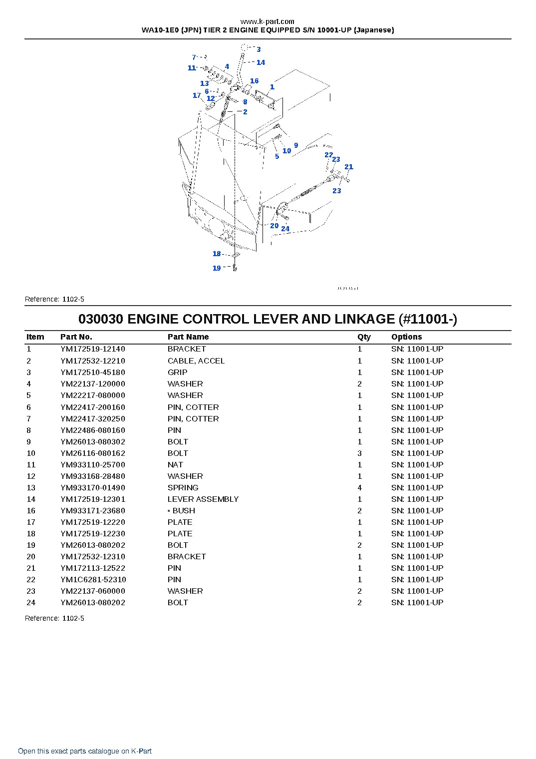 WA10-1E0 (JPN) TIER 2 ENGINE EQUIPPED S/N 10001-UP (Japanese) – sample page 4