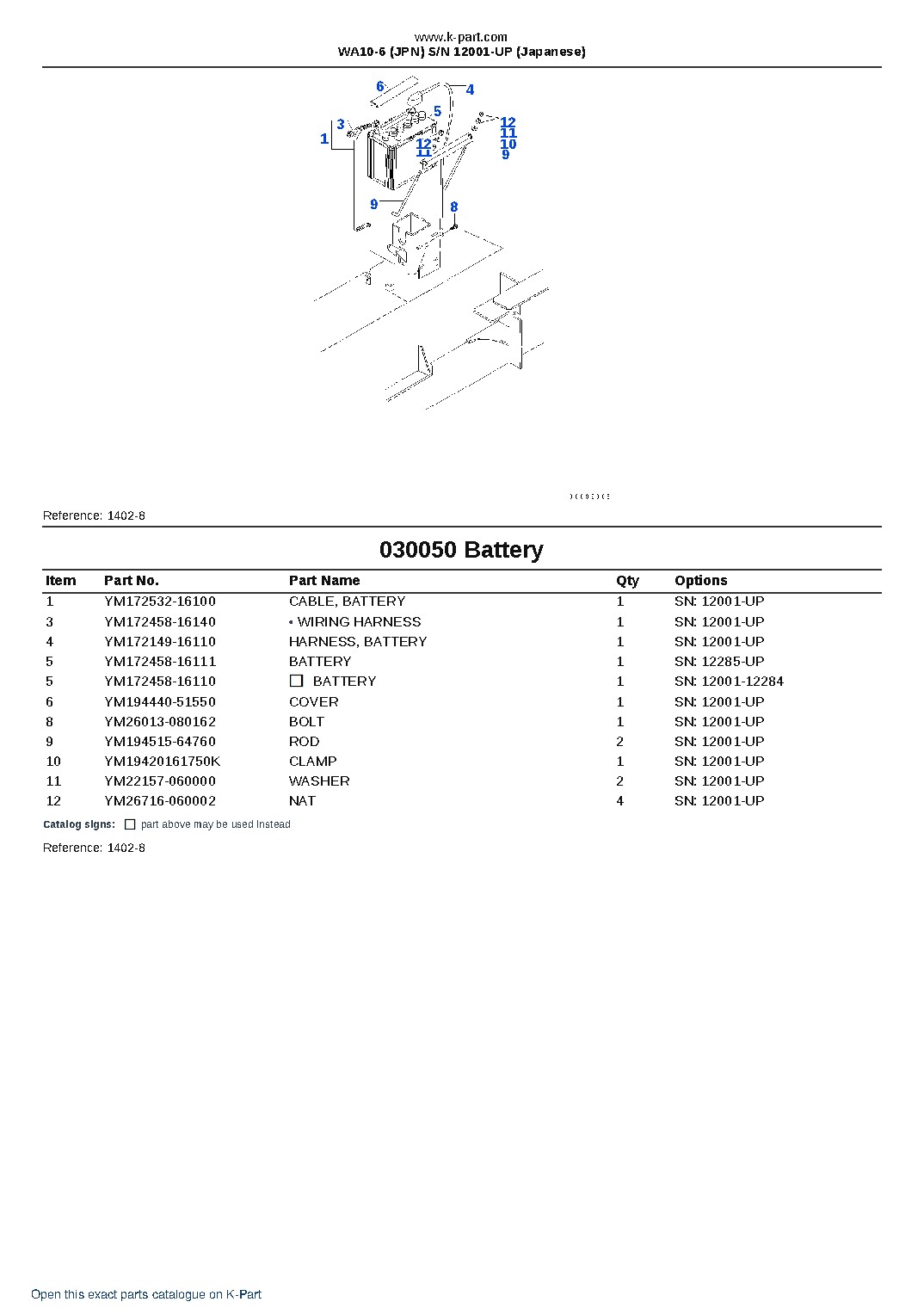WA10-6 (JPN)  S/N 12001-UP (Japanese) – sample page 7