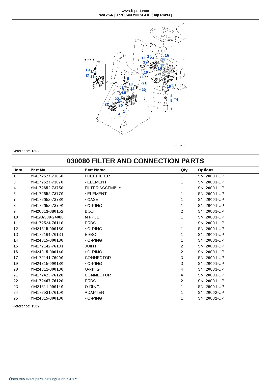 WA20-6 (JPN)  S/N 20001-UP (Japanese) – sample page 10