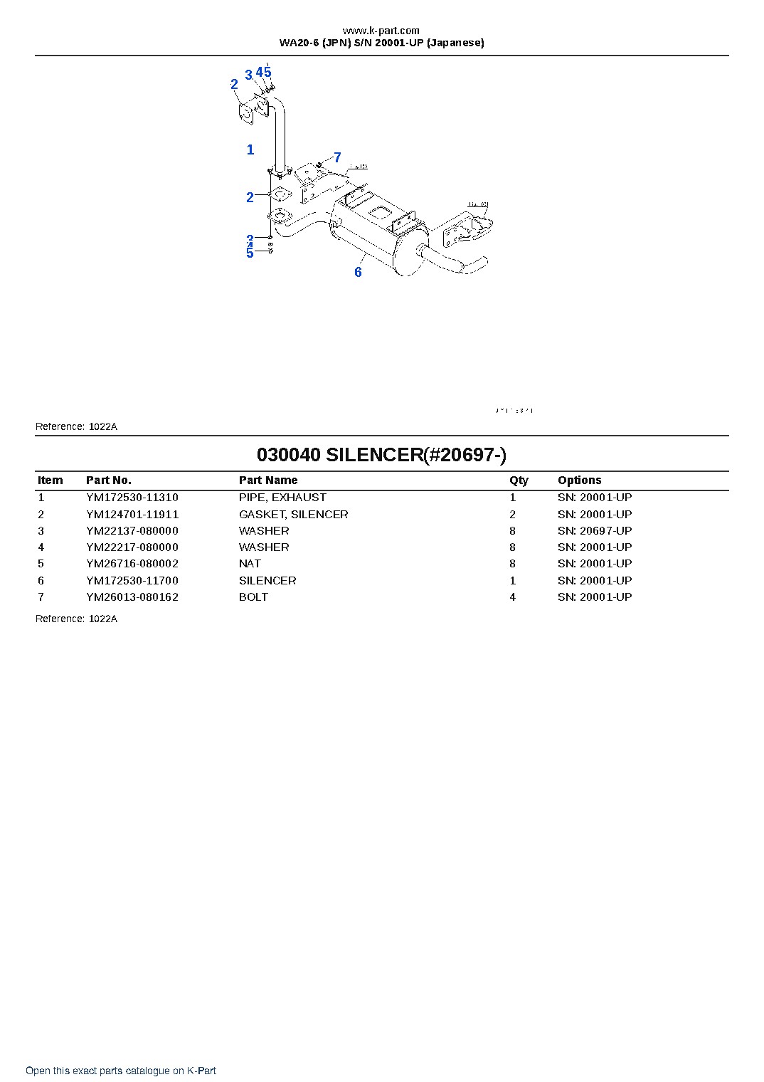 WA20-6 (JPN)  S/N 20001-UP (Japanese) – sample page 4