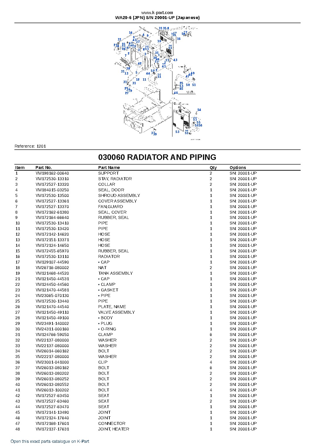 WA20-6 (JPN)  S/N 20001-UP (Japanese) – sample page 6