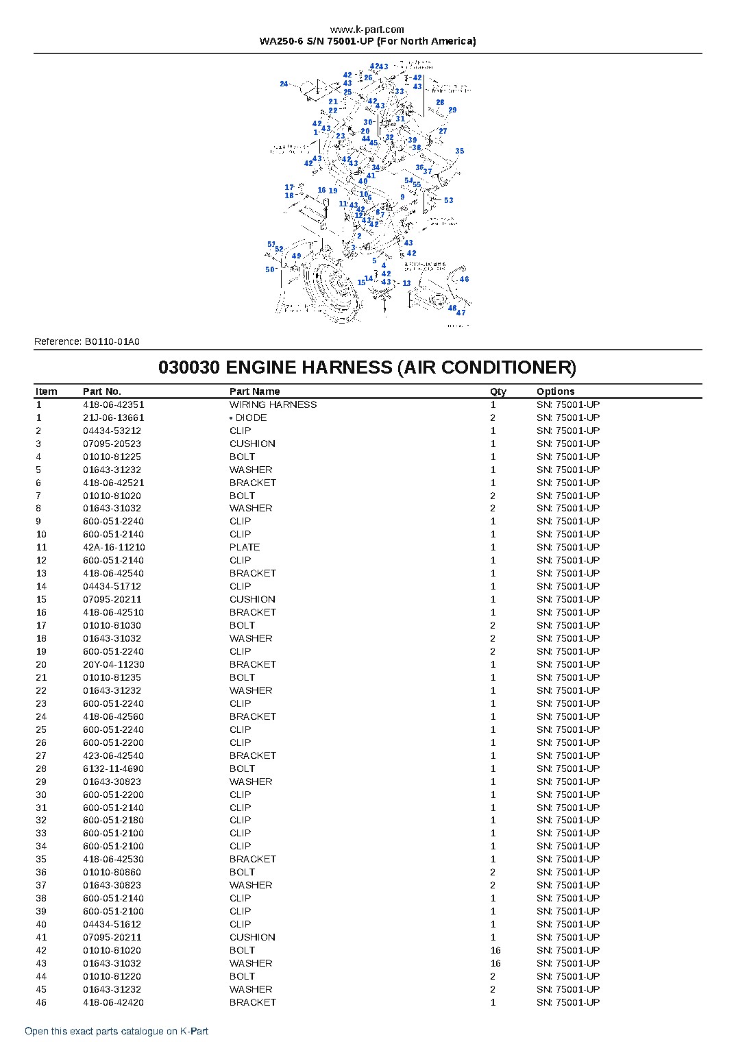 WA250-6 S/N 75001-UP (For North America) – sample page 3