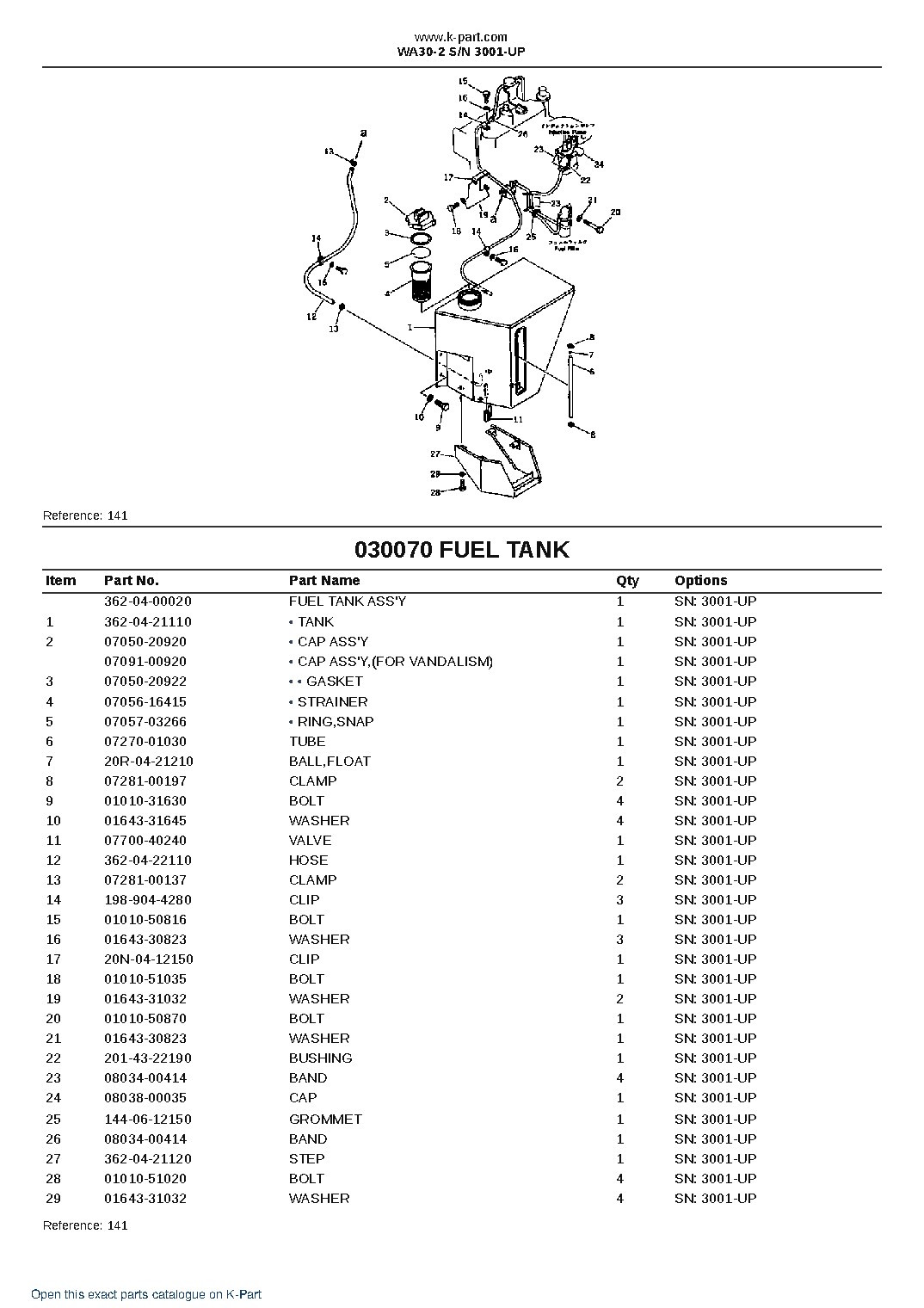WA30-2 S/N 3001-UP – sample page 10 WA30-2 S/N 3001-UP – sample page 10
