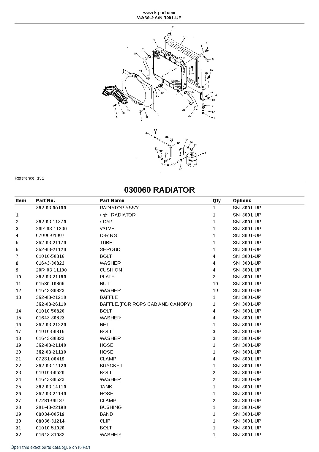 WA30-2 S/N 3001-UP – sample page 8 WA30-2 S/N 3001-UP – sample page 8